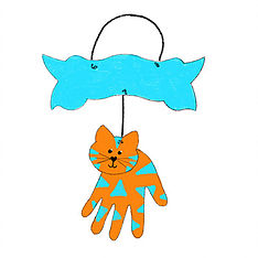 234x234 Thesawdustfactory Handprint Animals - Handprint Drawing