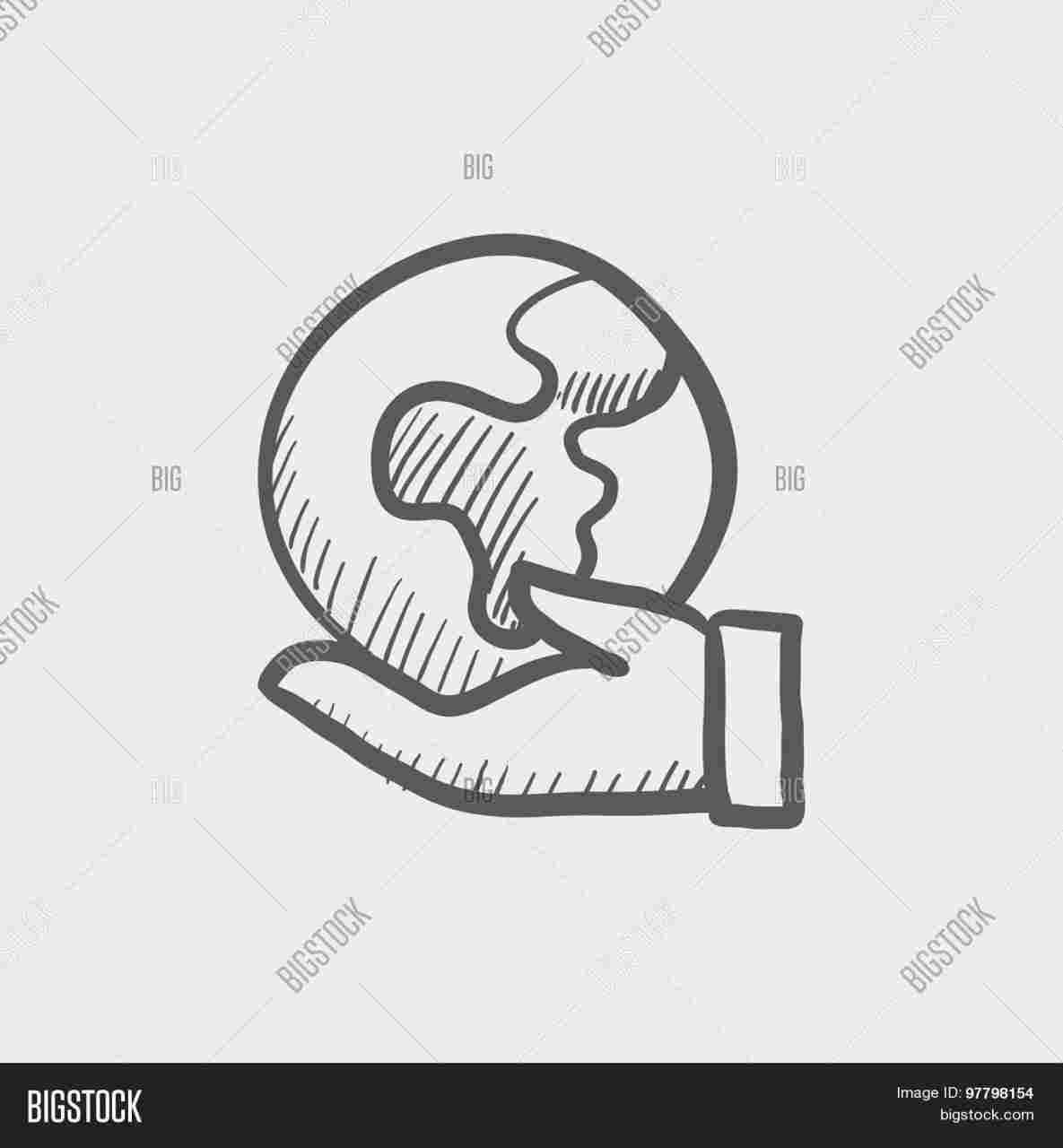 1185x1280 How To Draw Hands Holding Earth - Hands Holding The World Drawing