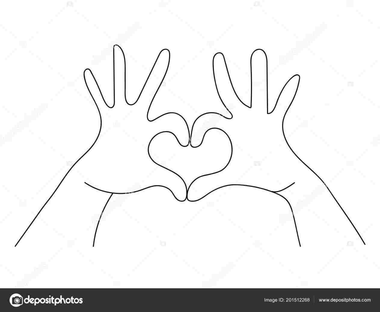 1264x1039 Hands Making A Heart Drawing Making A Heart Drawing - Hands Making A Heart Drawing