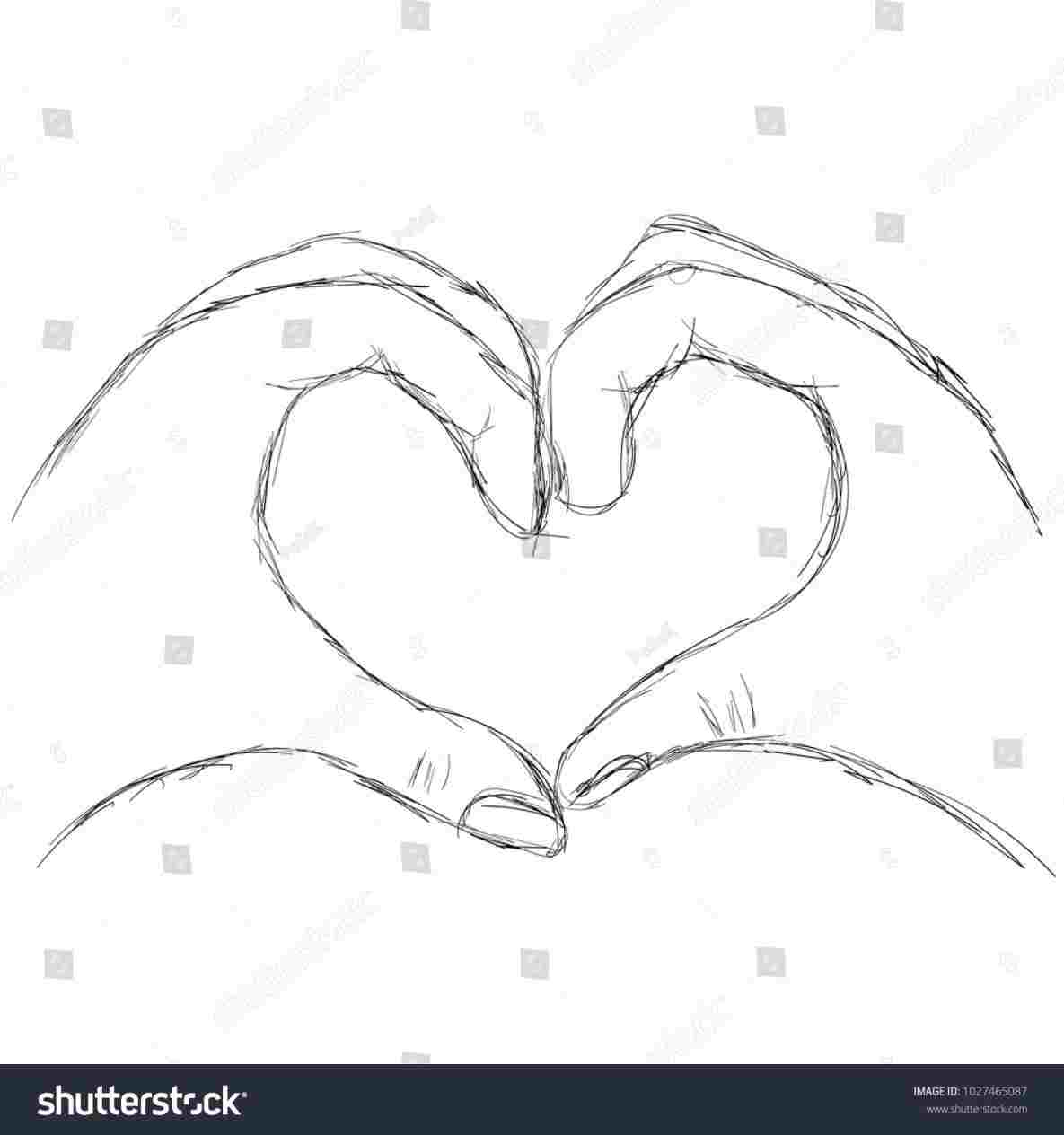 1185x1264 How Hands Making A Heart Drawing To Draw Heart Hands - Hands Making A Heart Drawing