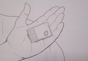 300x210 How To Draw An Open Left Hand How To Draw Open Cupped Hands - Hands Open Drawing