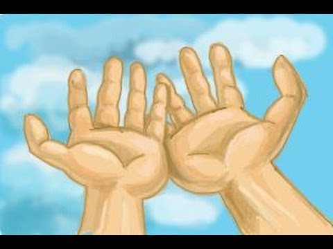 480x360 How To Draw Open Hands - Hands Open Drawing