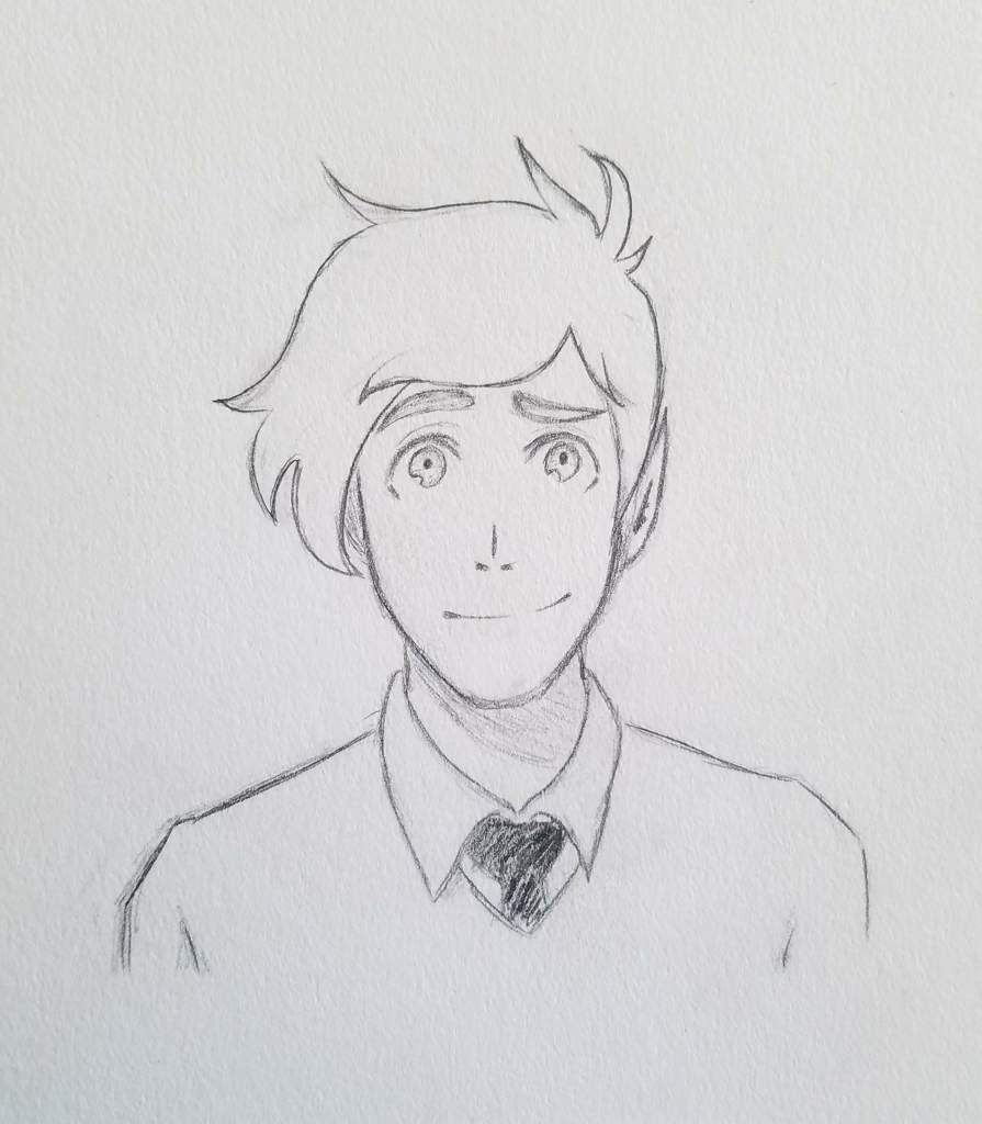 895x1024 Ren From The Devil Is A Handsome Man Webcomic Xabio Arts Fans - Handsome Man Drawing