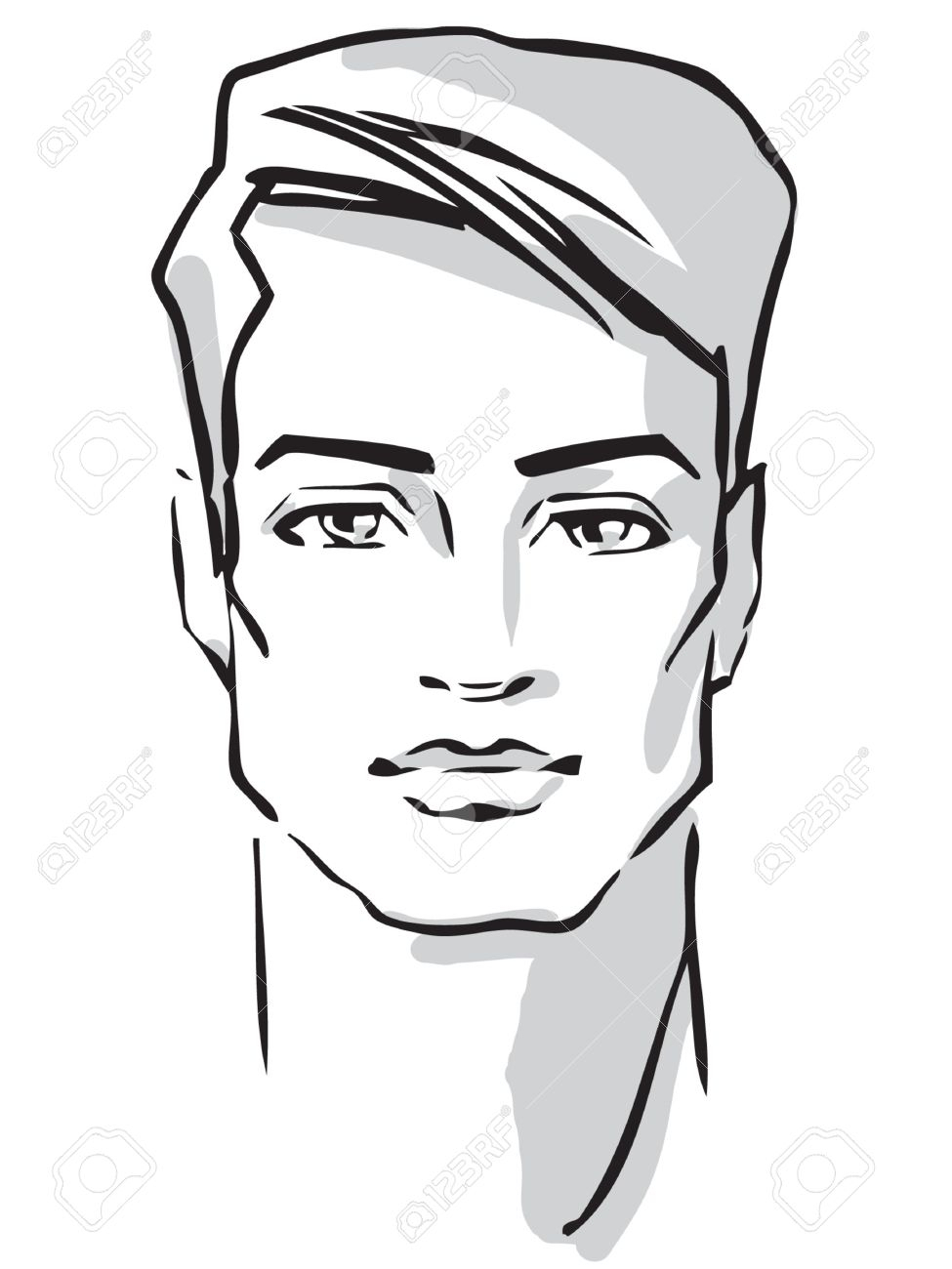 Handsome Man Drawing at Explore collection of