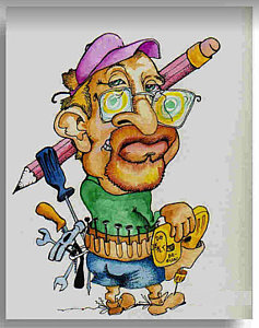 237x300 handyman drawings fine art america - Handyman Drawing