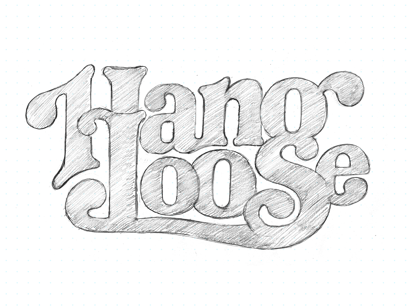 1600x1200 Dribbble - Hang Loose Drawing