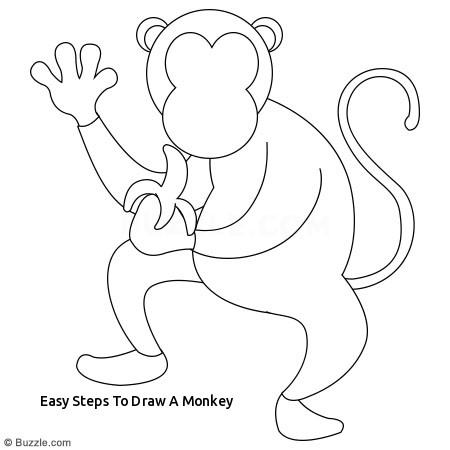 450x450 Easy Steps To Draw A Monkey Drawing Monkey Hanging Perfect Spider - Hanging Monkey Drawing