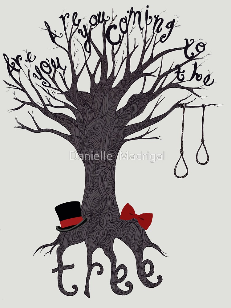 750x1000 The Hanging Tree T Shirt - Hanging Tree Drawing