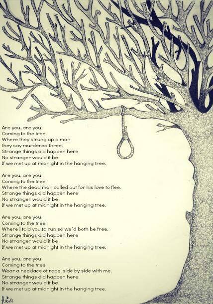 Hanging Tree Drawing at PaintingValley.com | Explore collection of ...