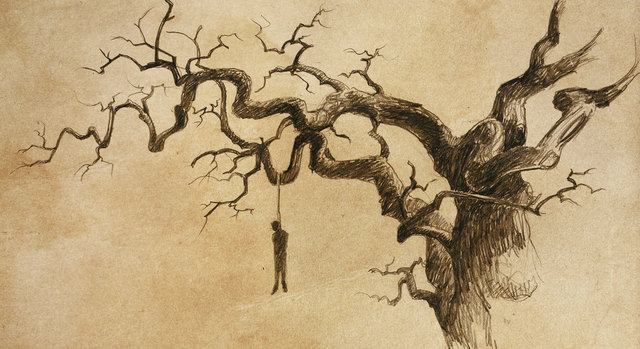 640x349 Why Did The Nephites Cut Down The Tree After Hanging Zemnarihah - Hanging Tree Drawing
