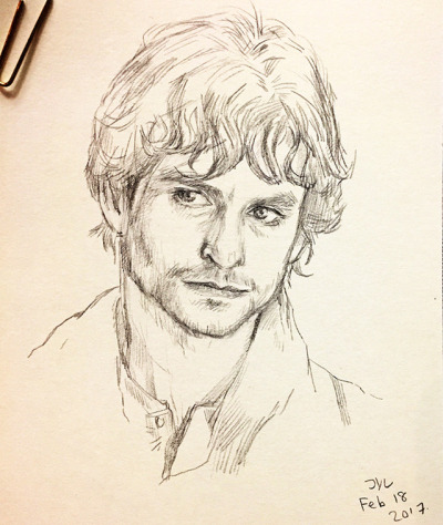 400x474 hannibal drawing a day tumblr - Hannibal Drawing