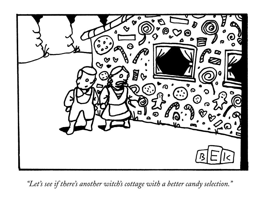 900x709 hansel and gretel examine the witch's house drawing - Hansel And Gretel Drawing