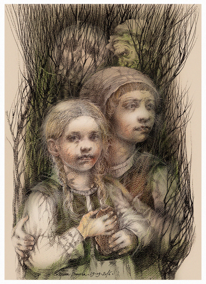 864x1191 und gretel drawing - Hansel And Gretel Drawing
