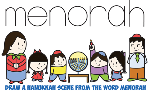 500x298 Hanukkah Lessons Archives - Hanukkah Drawings