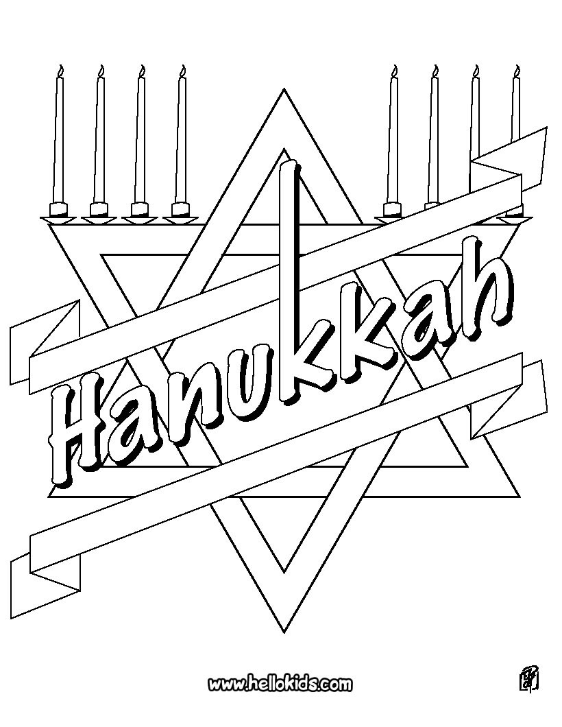 820x1060 Hanukkah Coloring Pages - Hanukkah Drawings