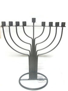 225x300 metal chanukah menorah - Hanukkah Menorah Drawing