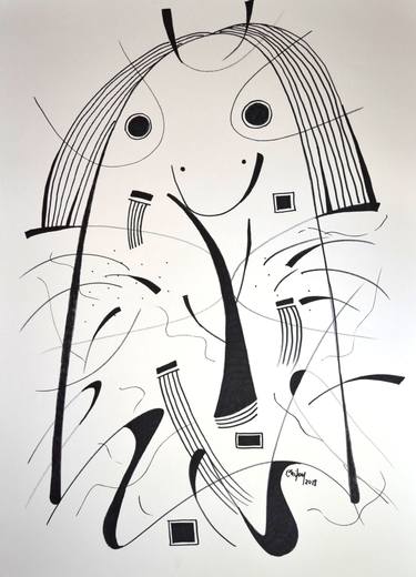 375x520 happiness drawing - Happiness Drawing