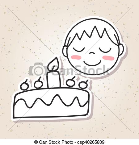 450x470 hand drawing cartoon concept happiness, happy kid with big - Happiness Drawing