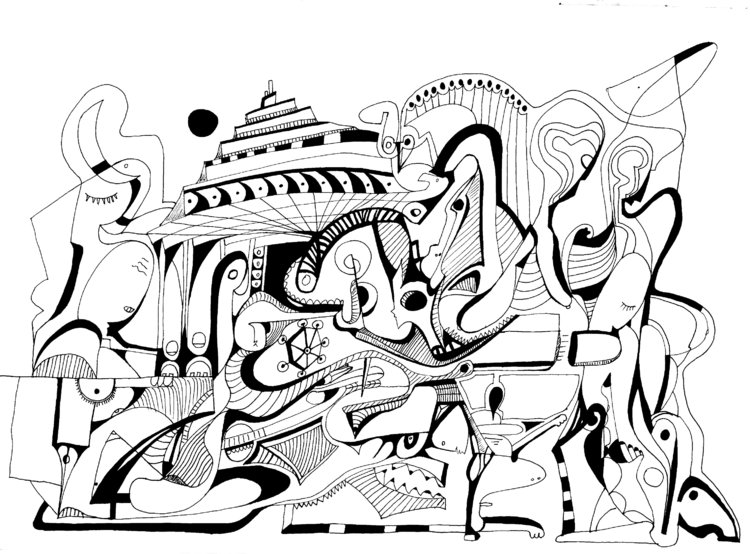 750x554 happiness is a warm gun - Happiness Drawing