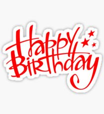 210x230 Happy Birthday Drawing Stickers Redbubble - Happy Birthday Drawing
