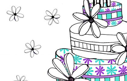 420x270 happy birthday greeting cards for teachers happy birthday - Happy Birthday Drawing Designs