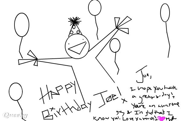 600x400 funny happy birthday drawings happy holidays! - Happy Birthday Drawing Images