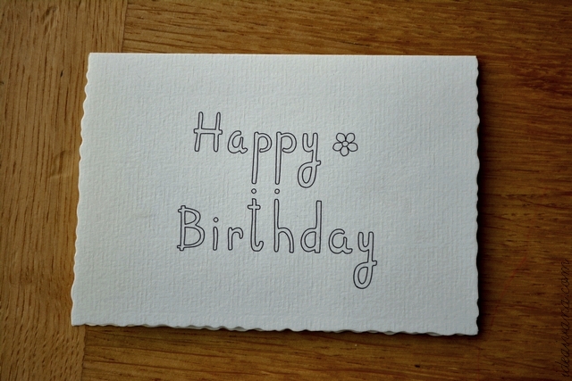 Hand Drawn Birthday Card Drawing Ideas