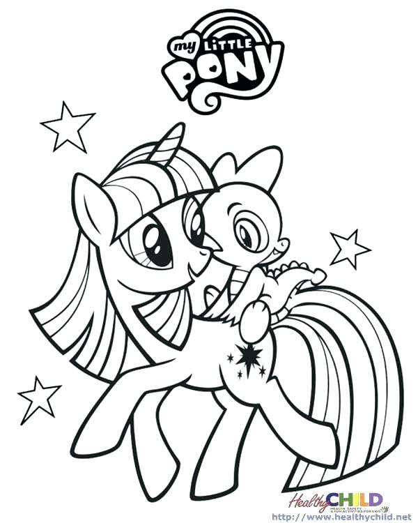 60 My Little Pony Happy Birthday Coloring Pages For Free