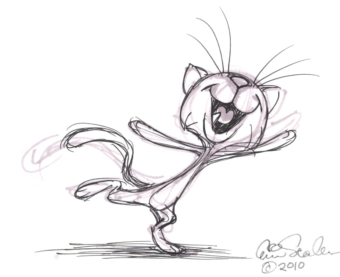 1116x909 Cat Drawing Pictures Cat Pictures - Happy Cat Drawing