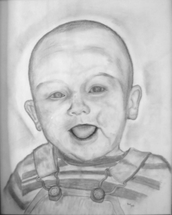 720x900 Happy Child Drawing - Happy Child Drawing