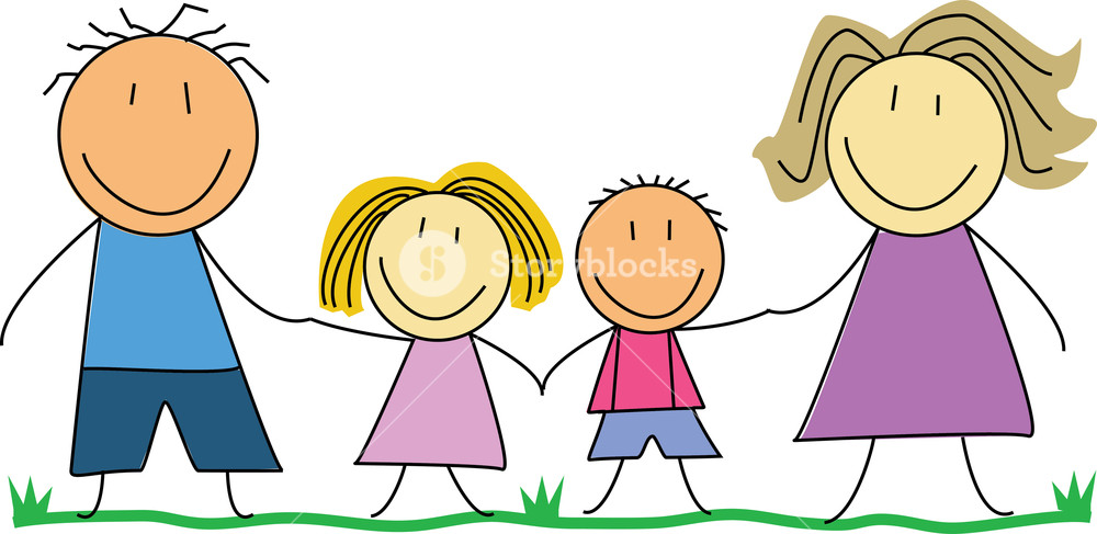 1000x487 Happy Family - Happy Child Drawing