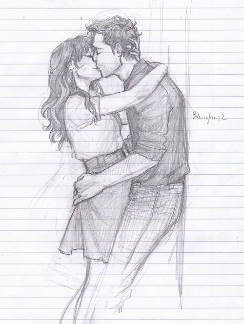 500x664 Line Drawings Make Me Happy Art That I Love Drawings, Cute - Happy Couple Drawing