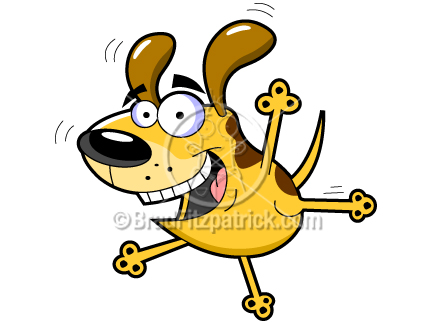 432x324 cartoon happy dog clip art happy dog graphics clipart happy - Happy Dog Drawing