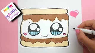 320x180 How To Draw A Super Easy Unicorn Emoji Cute - Happy Drawings