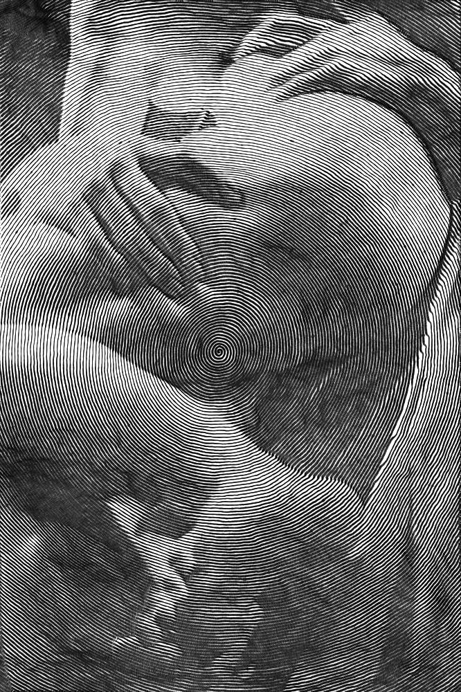 666x1000 Spiral Happy Drawings Created From A Single Continuous Line Are - Happy Drawings