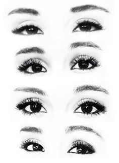 236x321 Best Fashion Sketches Images Drawing Faces, Ideas For Drawing - Happy Eyes Drawing