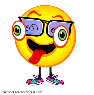 376x383 Happy Cartoon Faces Cartoon Faces - Happy Face Cartoon Drawing