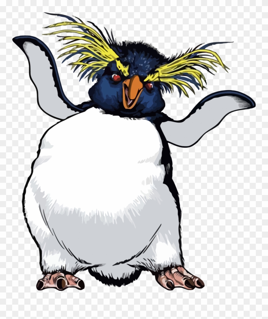 880x1047 Happy Feet Old Penguin Clipart Png - Happy Feet Drawing