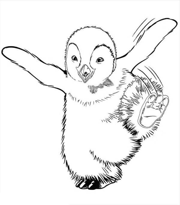 Happy Feet Drawing at PaintingValley.com | Explore collection of Happy ...