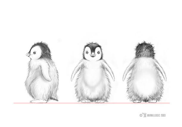 611x427 penguins! animal logic happy feet - Happy Feet Drawing