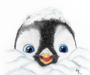 300x250 Martineerj Discovered - Happy Feet Drawing