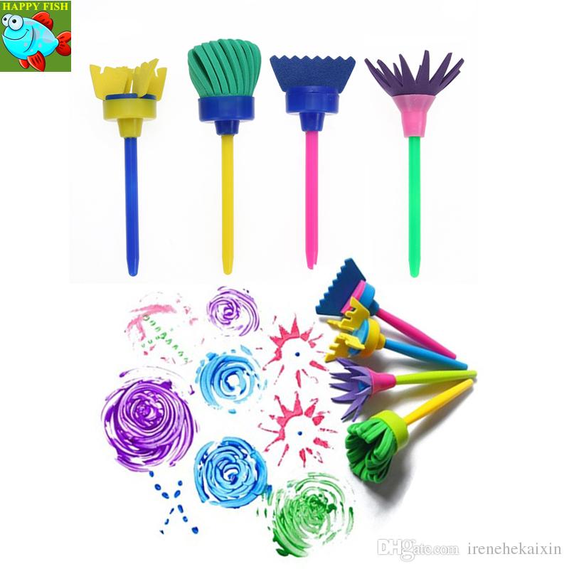 800x800 happyfish rotate spin paint drawing sponge brushes kids diy - Happy Fish Drawing