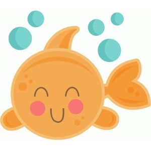 300x300 happy fish applique clip art, cute clipart, fish drawings - Happy Fish Drawing