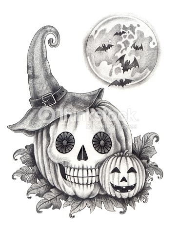 Happy Halloween Drawings at PaintingValley.com | Explore collection of ...