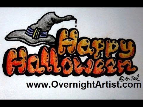 480x360 Draw Halloween - Happy Halloween Drawings