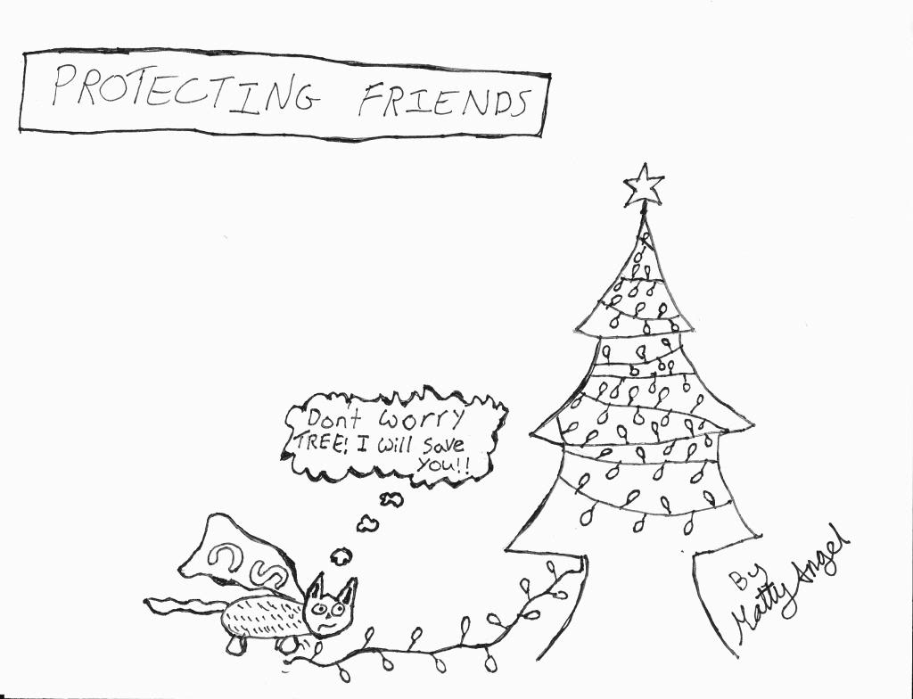 1024x784 happy holidays!!!!! - Happy Holidays Drawing