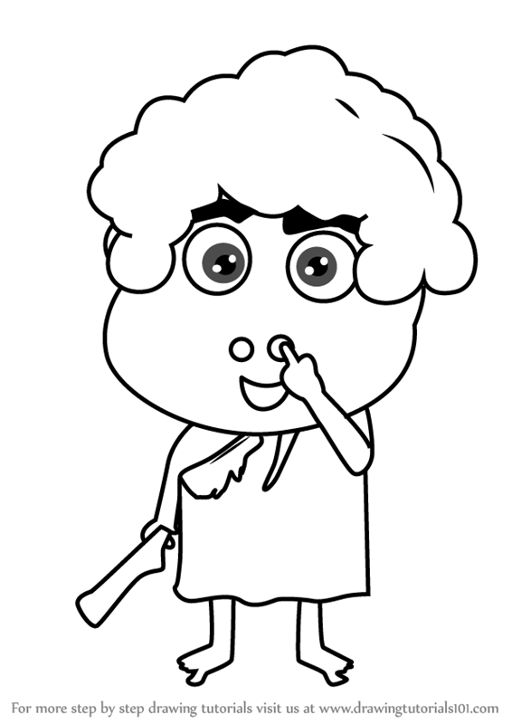 566x800 Learn How To Draw A Happy Kid - Happy Kid Drawing