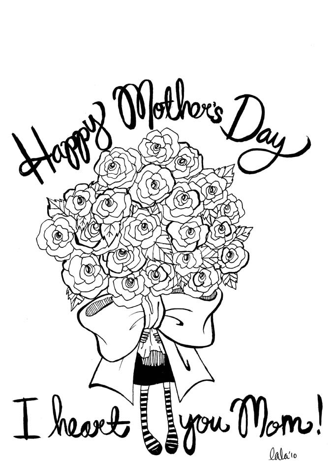 Happy Mothers Day Drawings at PaintingValley.com | Explore collection ...