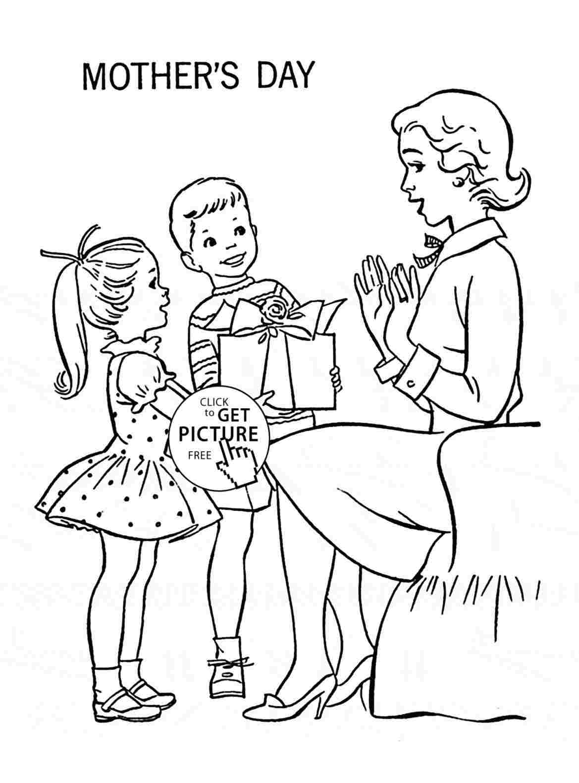 1169x1580 Day Drawing Day Pictures To Draw Mothersdayrhgomothersdaycom Kids - Happy Mothers Day Drawings