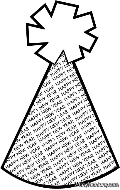 409x645 happy new year clipart drawing - Happy New Year 2017 Drawing